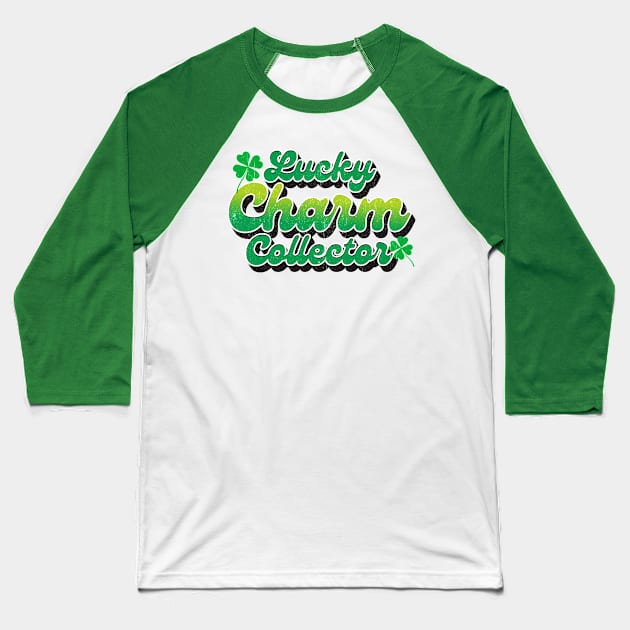 Lucky Charm Collector Baseball T-Shirt by Brat4